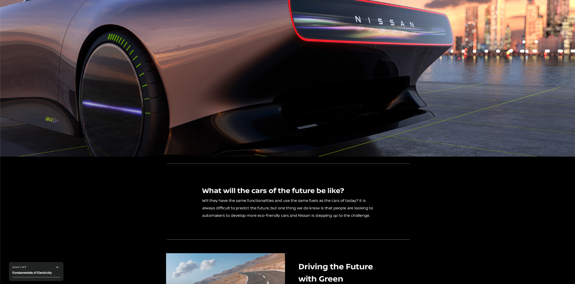 Nissan Rise — Fundamentals of Electricity